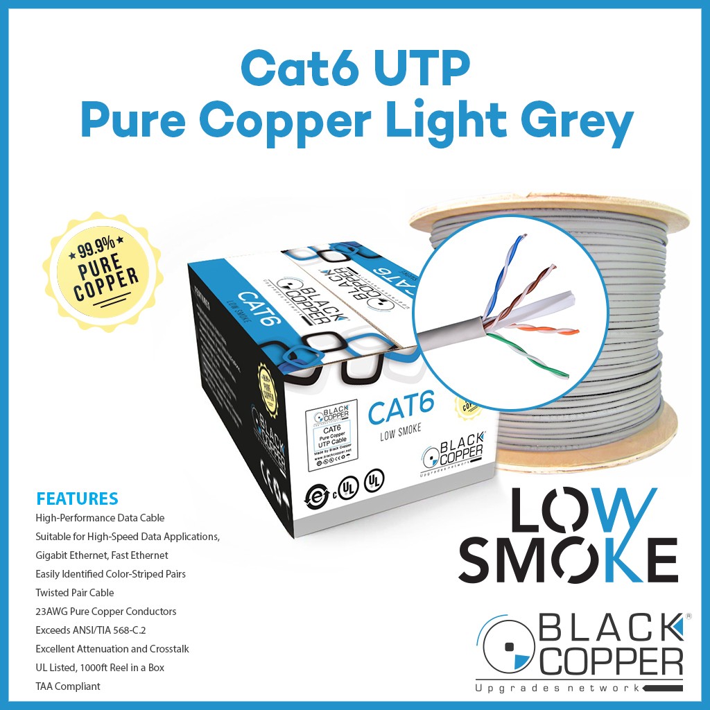 Cat6 305m Box Reel - Cat 6 Utp Network Cable Full Copper