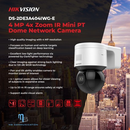 Hikvision DS-2DE3A404IWG-E