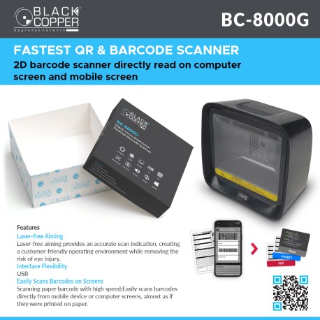 BC-8000G Desktop Scanner