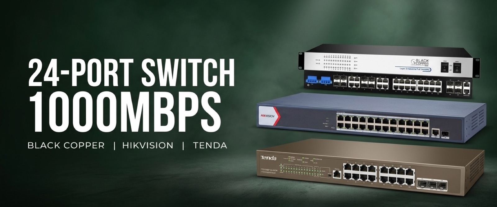 24-Port Switch 1000MBPS