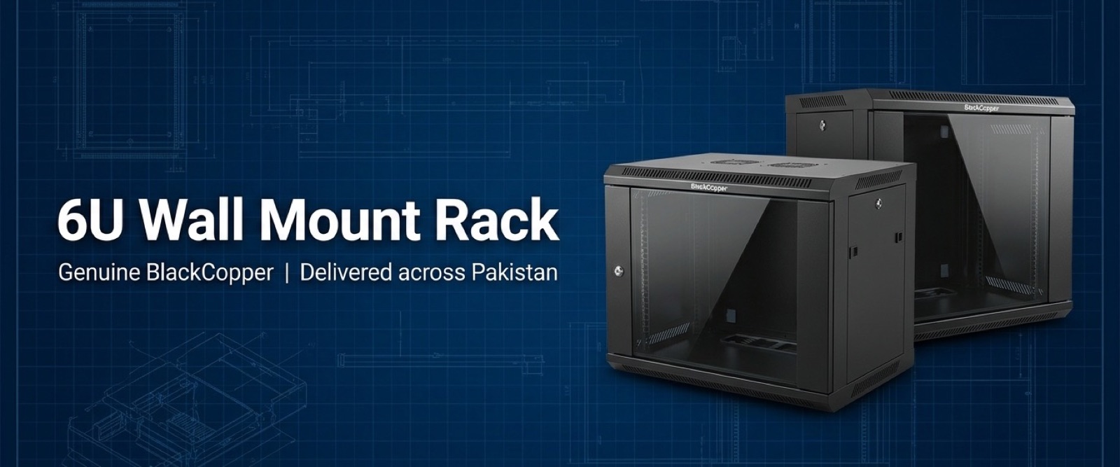 6U Wall Mount Rack