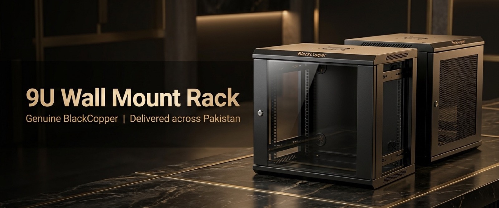 9U Wall Mount Rack